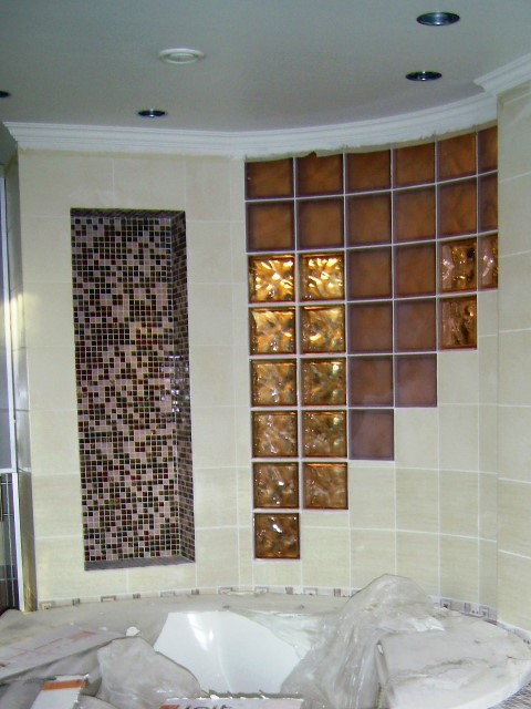 фото ремонта ванной комнаты в частном доме
